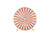 Karlsson Candy Swirl KA6008OR Wecker Orange • Sweep-Uhrwerk • Verspieltes Design