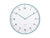 Karlsson Circus Rings KA6011BL Wanduhr Türkisblau • Sweep-Uhrwerk • Eisenring-Design, Bild 2