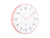 Karlsson Circus Rings KA6011PI Wanduhr Flamingopink • Geräuschloses Sweep-Uhrwerk • Eisenrahmen in Ringoptik