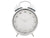 Karlsson Glam Diamonds XL KA6019WH Wecker Weiß • Glamouröses Metallgehäuse • Diamant-Zifferblatt