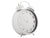 Karlsson Glam Diamonds XL KA6019WH Wecker Weiß • Glamouröses Metallgehäuse • Diamant-Zifferblatt, Bild 2