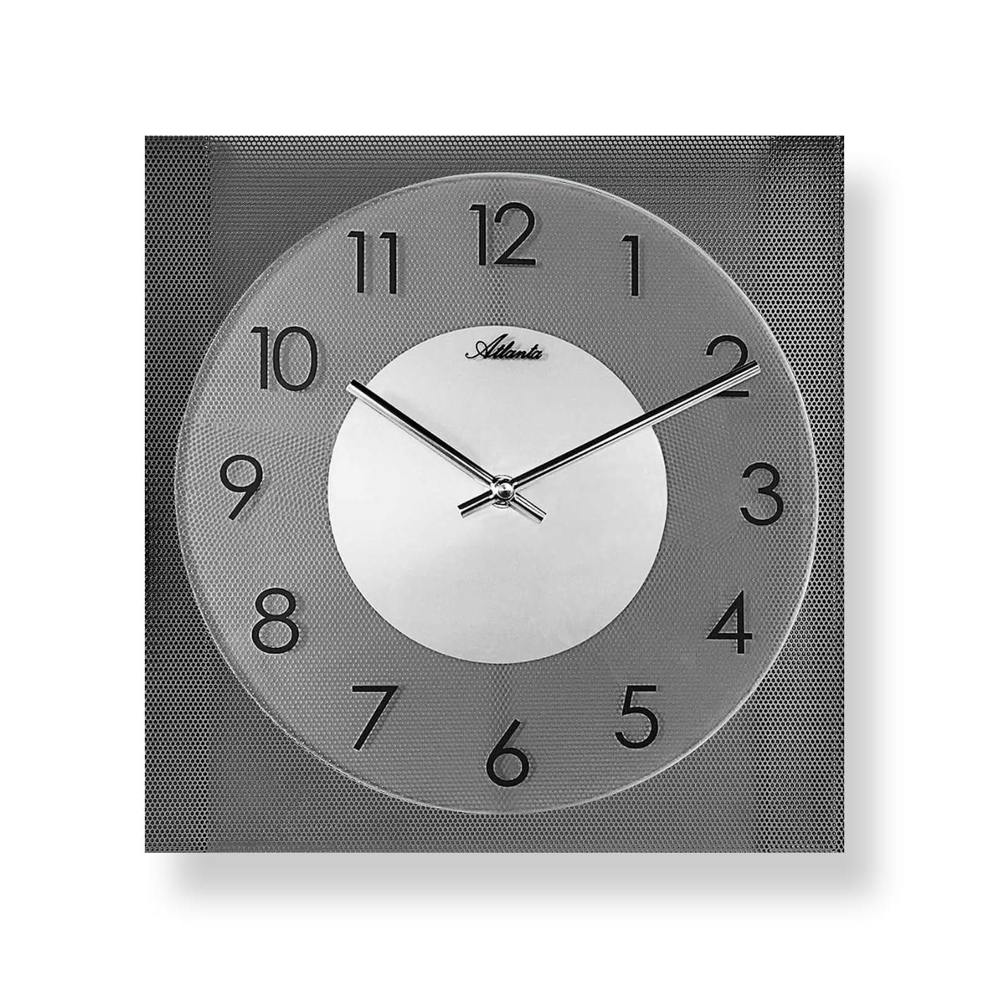 Atlanta Wall Clock 30x30 cm Metal • Modern • Quartz