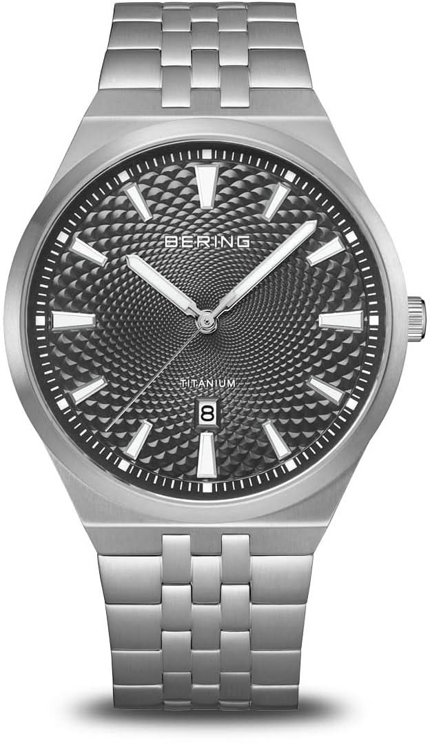 Bering Titanium 16141-703 Men's Watch • Scratch-resistant Sapphire Crystal • Ultra-light Titanium