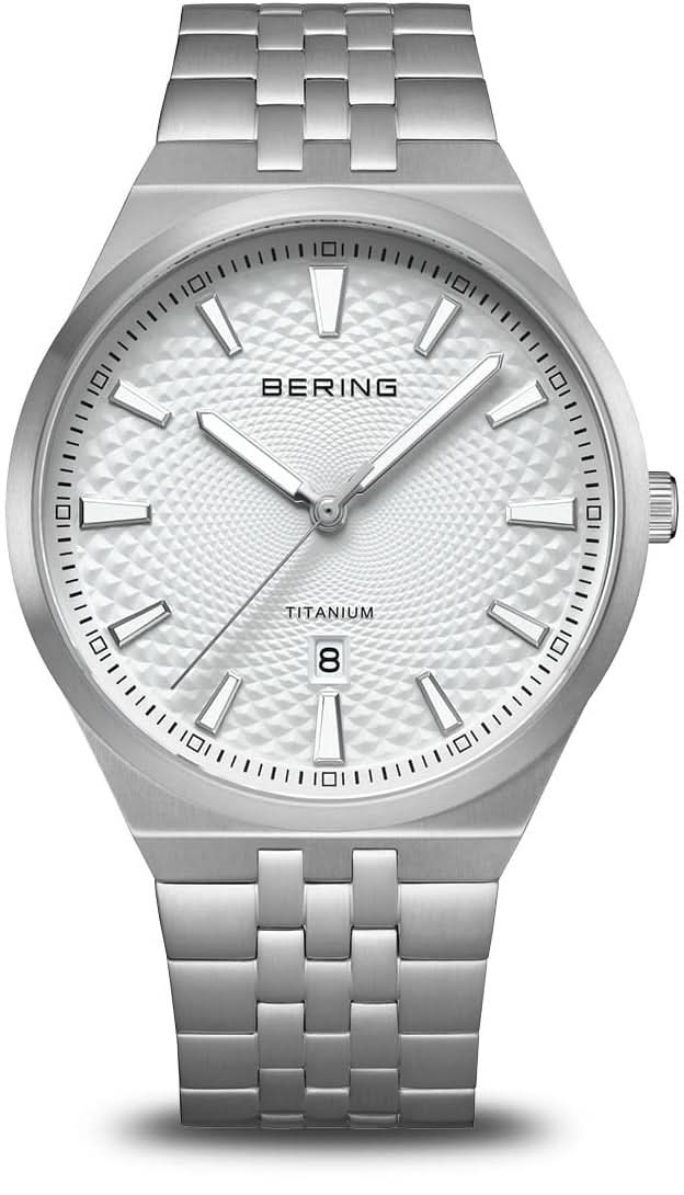 Bering Titanium 16141-704 Men's Watch • Ultra-light Titanium • Scratch-resistant Sapphire Crystal