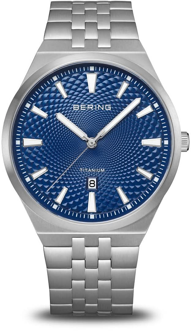 Bering Titanium 16141-707 Men's Watch • Ultra-light Titanium • Scratch-resistant Sapphire Glass