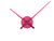 Karlsson Little Big Time Mini KA4348PI Wanduhr Metallic Dunkelrosa • Offenes Zifferblatt • Skandinavisches Design