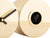 Karlsson Duo Cuckoo Plated KA5789GD Wanduhr Gold • Sweep-Uhrwerk • Kuckucksruf zur vollen Stunde, Bild 2