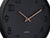 Karlsson Calma KA6041BK Wanduhr Schwarz • Geräuschloses Sweep-Uhrwerk • Skandinavisches Design, Bild 3