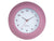 Karlsson Tender Rib KA6048PI Wanduhr Rosé • Sweep-Uhrwerk • Geripptes Zifferblatt-Relief