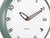 Karlsson Bella KA6043GR Wanduhr Dschungelgrün • Geräuschloses Sweep-Uhrwerk • Modernes Design, Bild 3