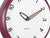 Karlsson Bella KA6043PU Wanduhr Dunkelmauve • Geräuschloses Sweep-Uhrwerk • Minimalistisches Design, Bild 3