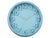 Karlsson Elevated Classic Numbers KA6052BL Wanduhr Misty Blue • Geräuschloses Sweep-Uhrwerk • Monochrome Eleganz