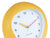 Karlsson Funky Vibes KA6049YE Wanduhr Leuchtendes Gelb • Geräuschloses Sweep-Uhrwerk • Verspieltes Retro-Design, Bild 3