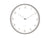 Karlsson Sencillez KA6057GY Wanduhr Dunkelgrau • Lautloses Sweep-Uhrwerk • Minimalistisches Skandinavisches Design, Bild 2