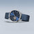 Bering Automatic 16743-307 Men's Watch • Scratch-Resistant Sapphire Crystal • Blue Milanese Strap