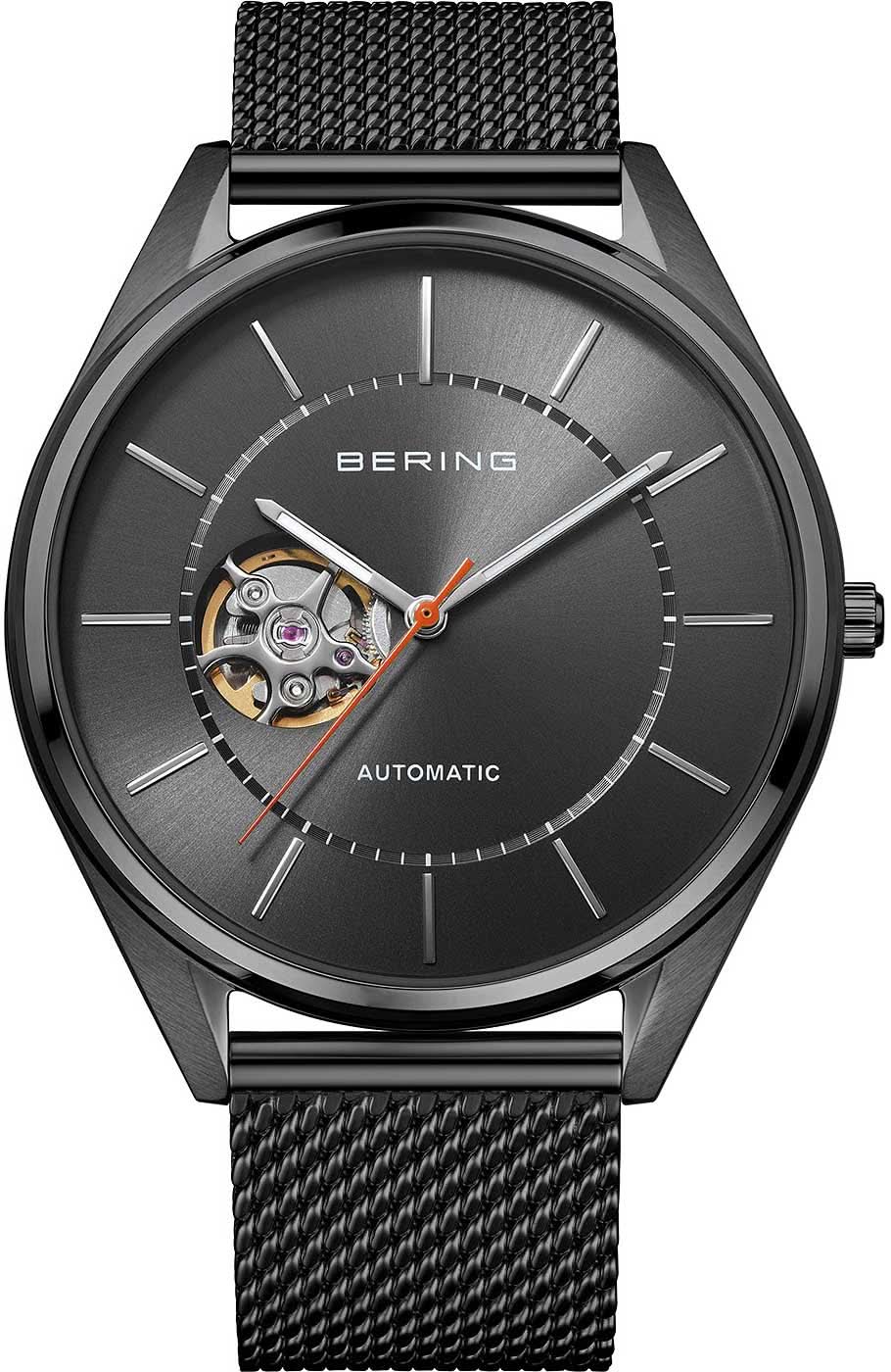 Bering Automatic 16743-377 Men's Watch • Automatic Movement with Open Balance Wheel • Scratch-Resistant Sapphire Crystal