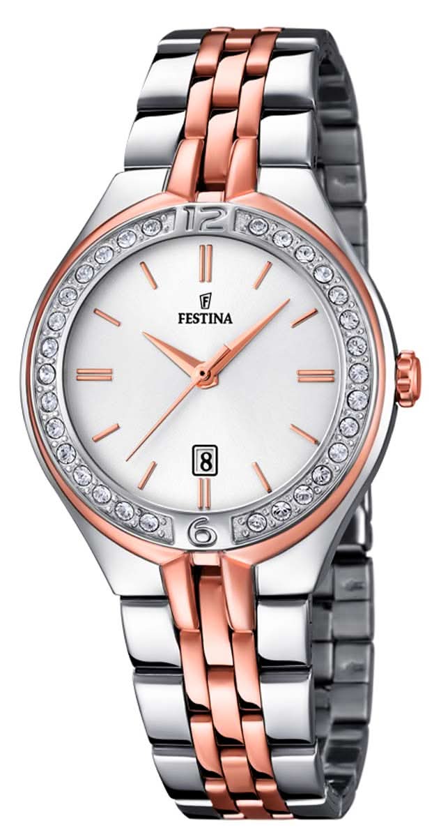 Festina Mademoiselle F16868/2 Women's Watch • Feminine Elegance • High-Quality Stainless Steel