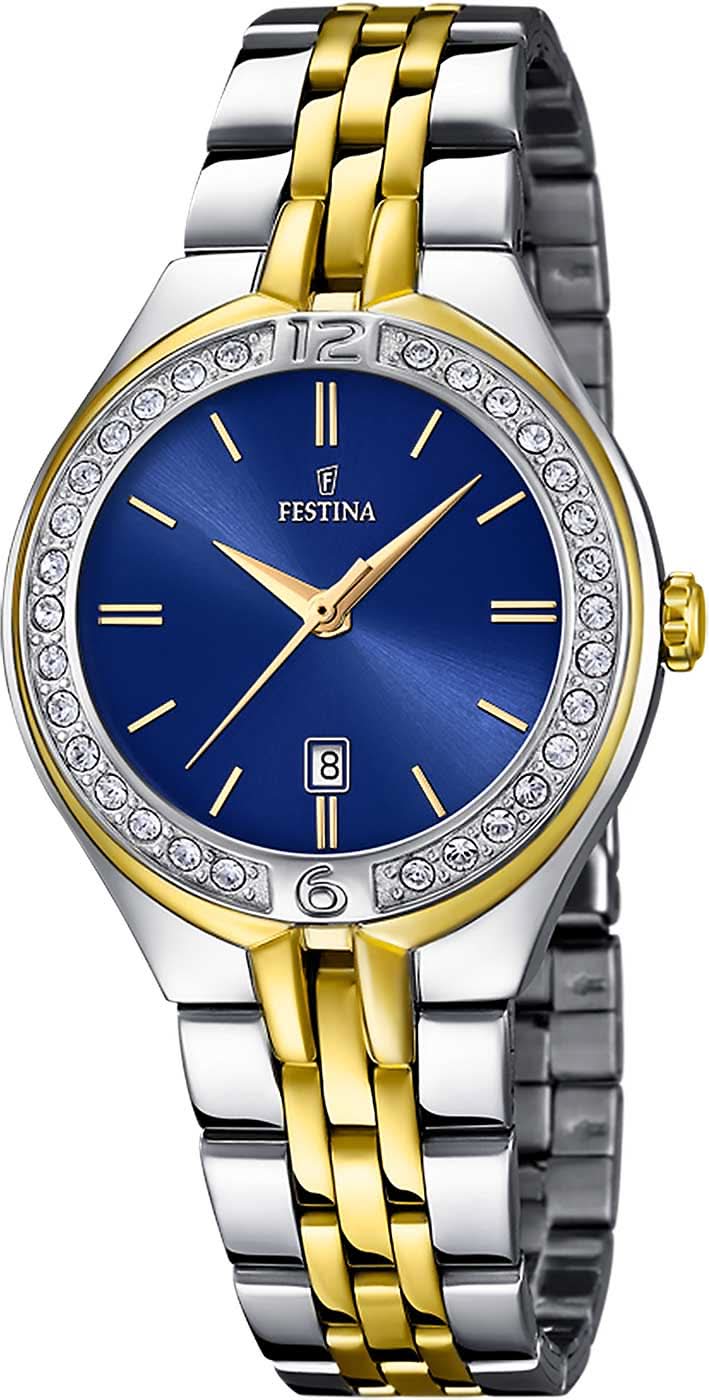 Festina Mademoiselle F16868/3 Women's Watch • Blue Dial