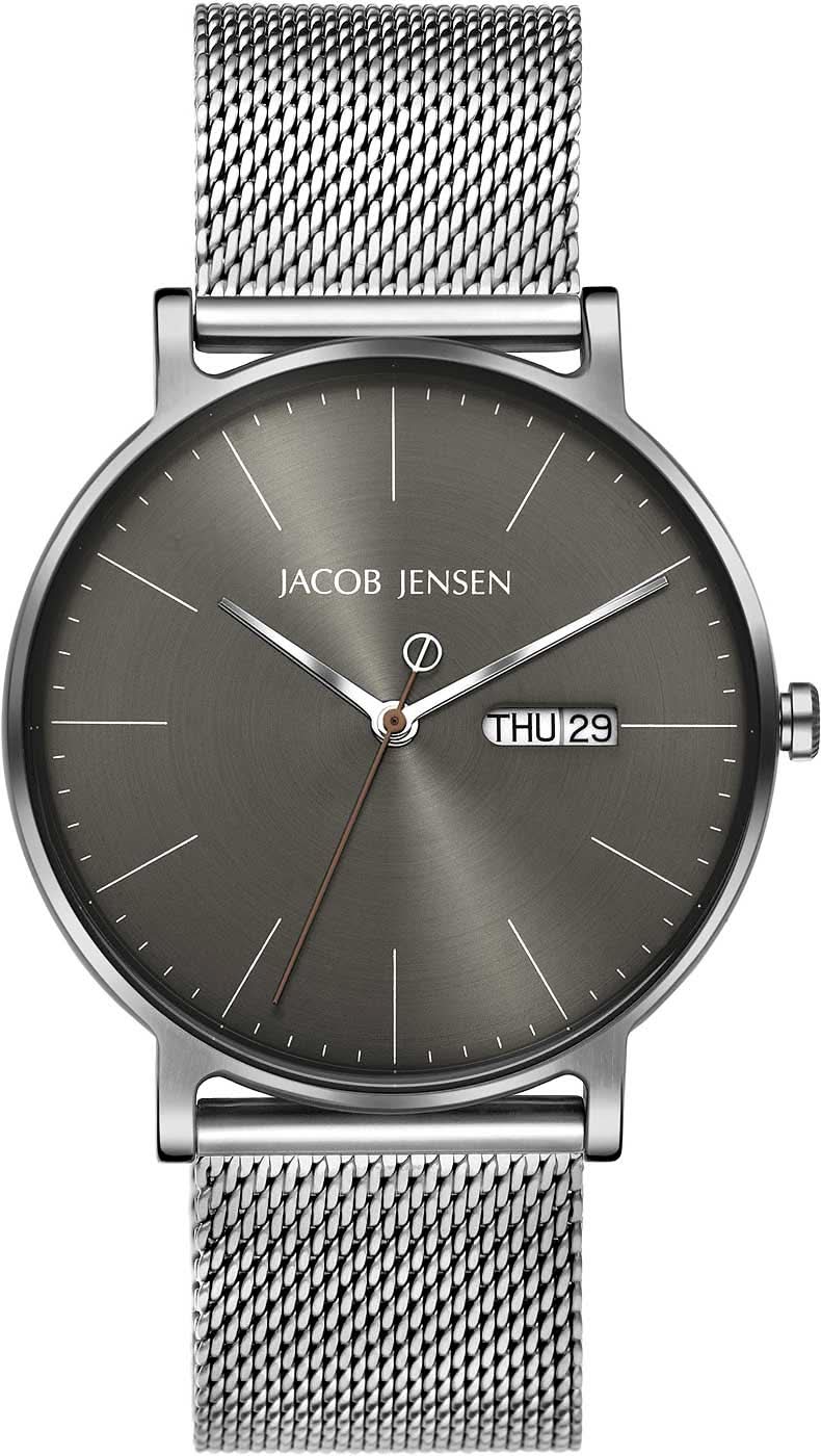 Jacob Jensen Timeless Nordic 169 Men's Watch • Danish Design • Titanium & Sapphire Crystal
