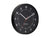 Karlsson Fresco KA6038BK Wanduhr Schwarz • Geräuschloses Sweep-Uhrwerk • Skandinavisches Design