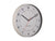 Karlsson Fresco KA6038WG Wanduhr Warmgrau • Geräuschloses Sweep-Uhrwerk • Skandinavisches Design