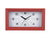 Karlsson Lujo Rectangle KA6066RD Wecker Roter Ocker • Sweep-Uhrwerk • Retro-Design, Bild 2