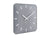 Karlsson Sucinto Dome Square KA6085GY Wanduhr Grau • Sweep-Uhrwerk • Gewölbte Glaskuppel, Bild 2