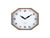 Karlsson Modern Factory Octagon KA6067BR Wecker Mokkabraun • Geräuschloses Sweep-Uhrwerk • Retro Oktagon-Design, Bild 2