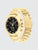 Tommy Hilfiger Jax 1710658 Herren Armbanduhr Schwarz • Multifunktions-Chronograph • Ionenplattiert Gold