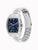 Tommy Hilfiger Oxford 1710763 Herren Armbanduhr Marineblau • Edelstahlgehäuse mit Mineralglas • Tonneau-Form mit