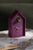 Karlsson Modern Cuckoo Oro KA6077PU Wecker Dunkelmauve • Kuckucksgeräusch mit Goldvogel • Snooze-Funktion, Bild 4