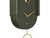 Karlsson Tweet KA6069GR Wanduhr Luxusgrün • Kuckucksvogel zur vollen Stunde • Pendeluhr mit Golddetails, Bild 3