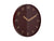 Karlsson Amena KA6083RD Wanduhr Burgunderrot • Sweep-Uhrwerk • Modernes Design