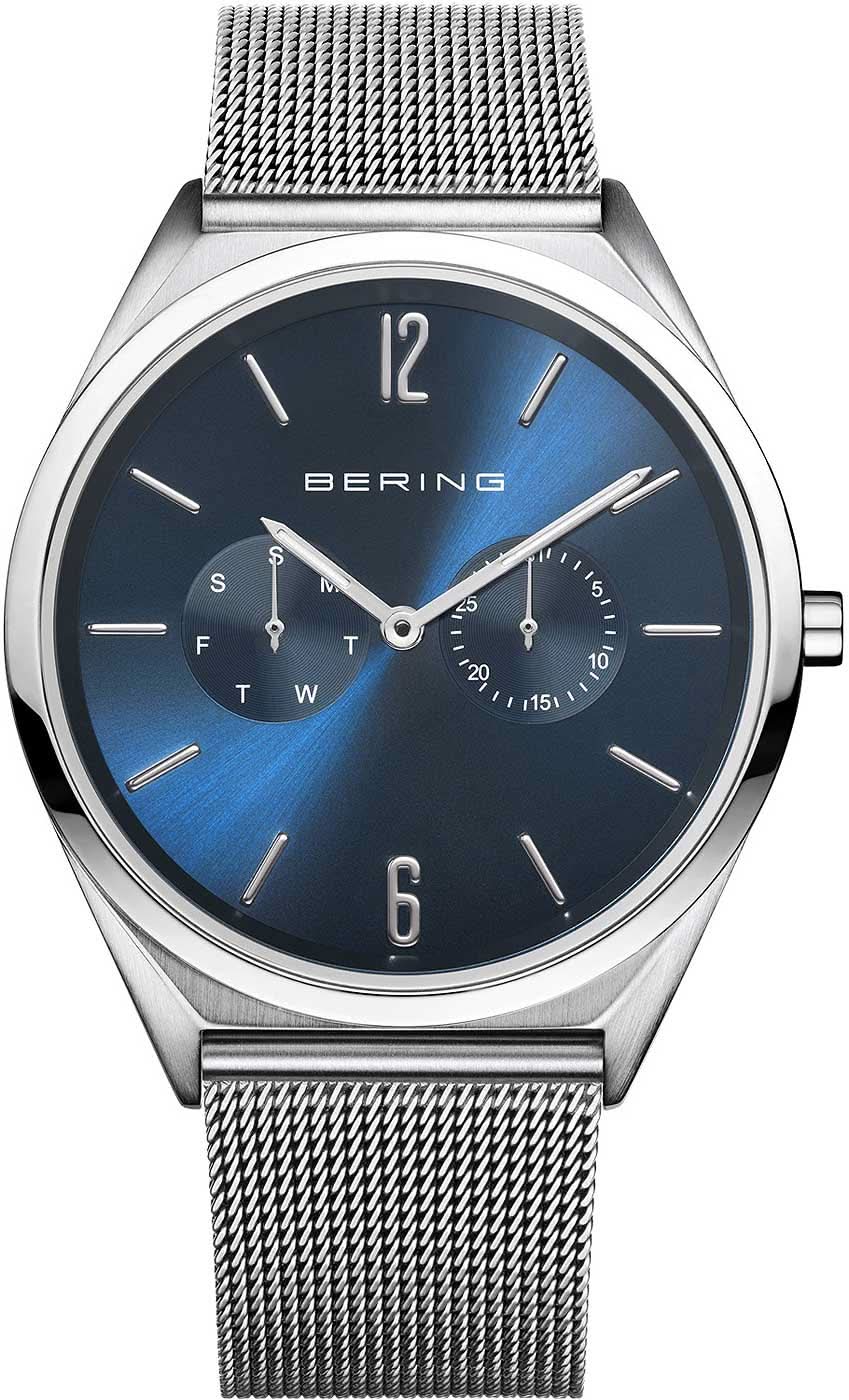 Bering Ultra Slim 17140-007 Men's Watch • Flat Design • Sapphire Crystal