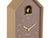 Karlsson Modern Cuckoo Oro KA6077BR Wecker Mochabraun • Kuckucksgeräusch beim Alarm • Vergoldeter Vogel, Bild 3