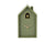 Karlsson Modern Cuckoo Oro KA6077GR Wecker Luxusgrün • Kuckucksgeräusch beim Alarm • Vergoldeter Vogel, Bild 2