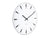 Karlsson Realista Dome KA6086WH Wanduhr Weiß • Geräuschloses Sweep-Uhrwerk • Gewölbtes Domglas, Bild 2