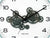 Karlsson Open Gear KA6093BL Wanduhr Mistblau & Dschungelgrün • Geräuschloses Sweep-Uhrwerk • Sichtbares Zahnradwerk, Bild 3