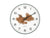 Karlsson Open Gear KA6093GR Wanduhr Dschungelgrün • Sweep-Uhrwerk • Sichtbares Zahnradwerk