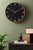 Karlsson Delicado Large KA6088BK Wanduhr Schwarz • Geräuschloses Sweep-Uhrwerk • Holzprint-Akzent, Bild 3
