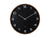 Karlsson Delicado Large KA6088BK Wanduhr Schwarz • Geräuschloses Sweep-Uhrwerk • Holzprint-Akzent, Bild 2