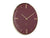 Karlsson Riqueza KA6091RD Wanduhr Burgunderrot • Geräuschloses Sweep-Uhrwerk • Eisen-Gehäuse, Bild 2