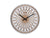 Karlsson Girasol KA6092WH Wanduhr Weiß • Sweep-Uhrwerk • Perforiertes Design, Bild 2