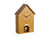 Karlsson Dog House KA6108YE Wanduhr Ockergelb • Geräuschloser Sweep-Antrieb • Verspieltes Kuckucksuhr-Design, Bild 2