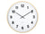 Karlsson Esencia Classic XL KA6109WD Wanduhr Hellholz • Geräuschloses Sweep-Uhrwerk • Großes Statement-Piece, Bild 2
