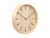 Karlsson Rama KA6139WD Wanduhr Helles Holz • Geräuschloses Sweep-Uhrwerk • Natürliches Sperrholzdesign