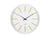 Karlsson Arruga Retro KA6144YE Wanduhr Zitronengelb • Sweep-Uhrwerk • Retro-Design, Bild 2