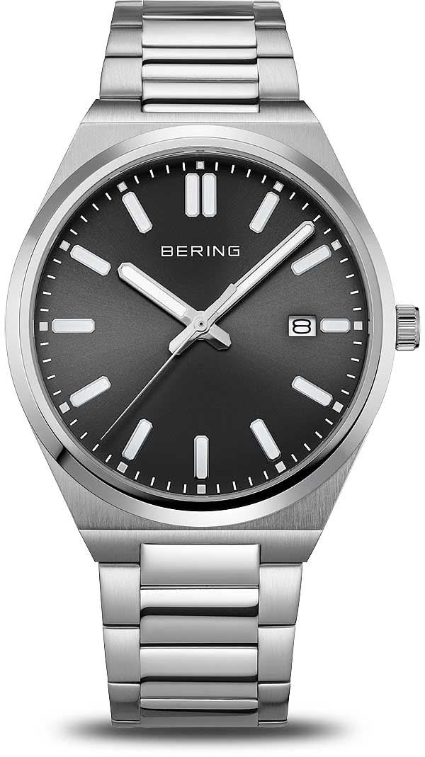 Bering Classic 17639-702 Men's Watch • Scratch-Resistant Sapphire Glass • Slim Danish Design