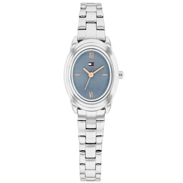 Tommy Hilfiger Demi Oval 1782873 Damen Armbanduhr • Ovales Gehäuse • Elegantes Design