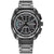 Tommy Hilfiger Herren-Chronograph mit schwarzem Edelstahlarmband und schwarzem Zifferblatt